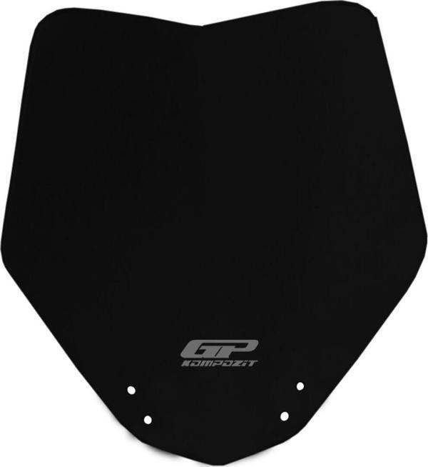 Gp Kompozit Ktm Duke 250 2011-2016 Uyumlu Spor Ön Cam Siyah 27 Cm - Image 1