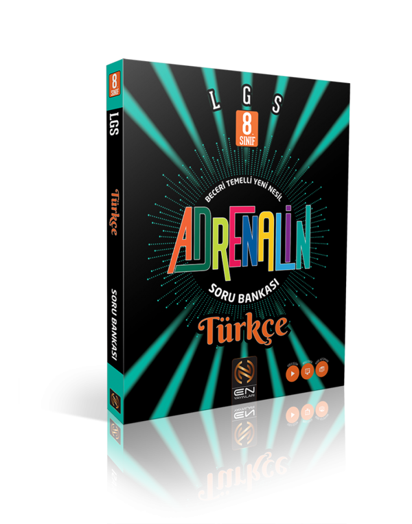 En Yayınları 8.sınıf  Adrenalin Türkçe Soru Bankası - Adrenalin Yayınları - Image 1