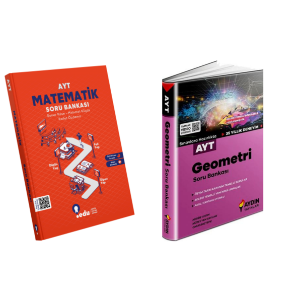 Edu Yayınları  Ayt Matematik & Aydın Yayınları  Ayt Geometri  Soru  Bankası - EDU Yayınları - Image 1