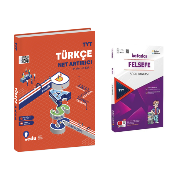 Edu Yayınları Tyt Türkçe Net Artırıcı & Felsefe Soru Ban. - EDU Yayınları - Image 1