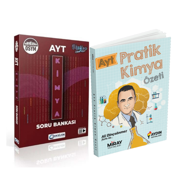 Oksijen Yayınları Ayt Kimya & Ayt Kimya Cep Özeti - Oksijen Yayınları - Image 1