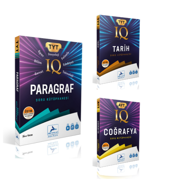 Paraf Iq Ayt Coğrafya - Tyt Paragraf - Tyt Tarih Soru Kütüphanesi - Paraf Yayınları - Image 1
