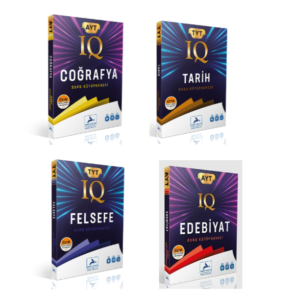 Paraf Iq Tyt Felsefe - Ayt Coğrafya - Ayt Edebiyat - Tyt Tarih Soru Kütüphanesi - Paraf Yayınları - Image 1