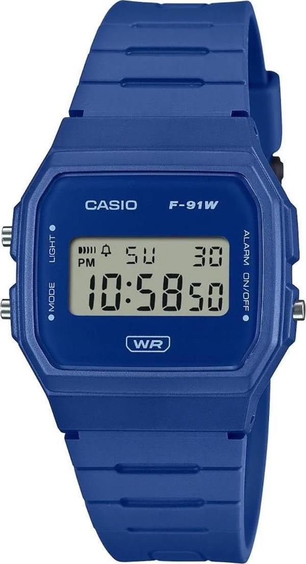 Casio F-91WB-2A1DF Unisex Kol Saati - Image 1