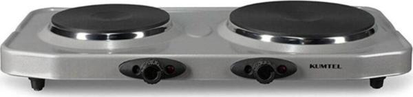 Luxell Lx-7021 Gri Ikili Set Üstü Elektrikli Ocak - Image 1