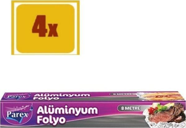 Parex Alüminyum Folyo 8 Mt X 4 Adet - Image 1