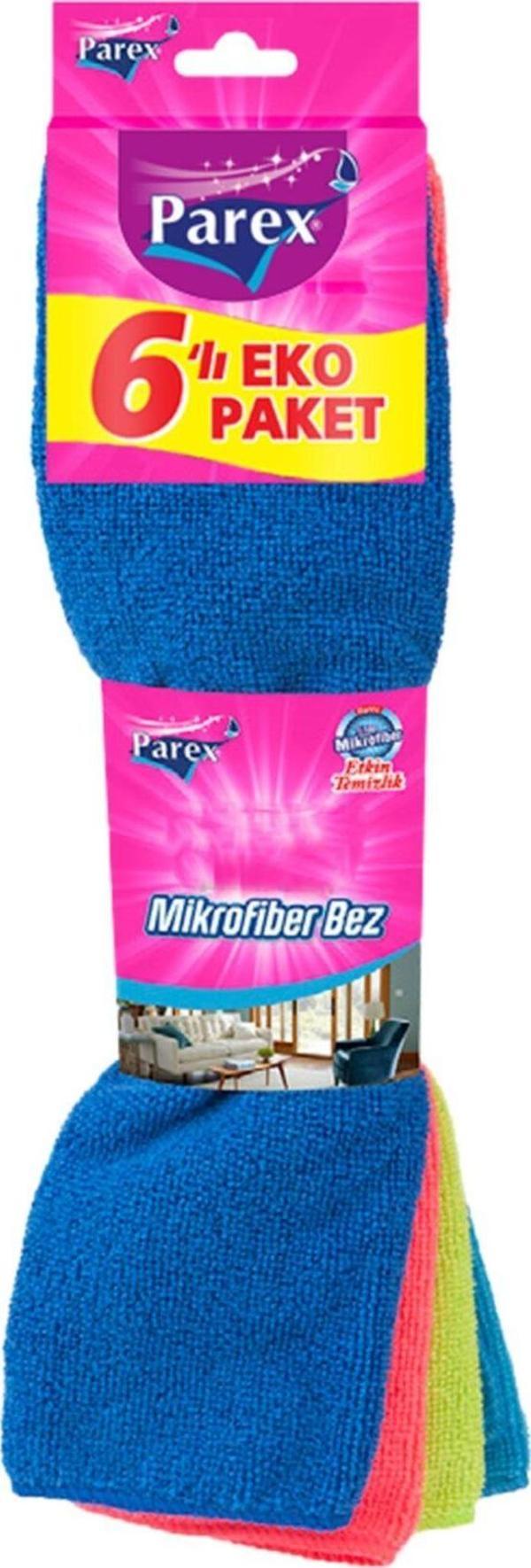 Parex Mikrofiber Temizlik Bezi 6 'li Paket - Image 1