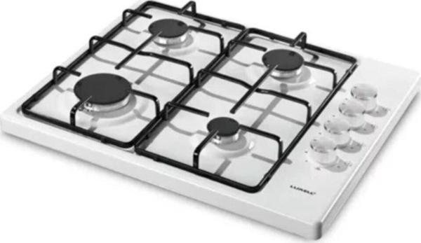 Luxell 420 F Beyaz Doğalgazlı Set Üstü Ocak - Image 1