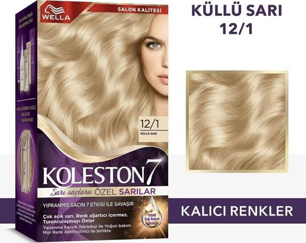 Wella Koleston Supreme Kit 12/1 Küllü Sarı *18 - Image 1
