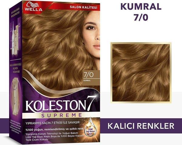 Wella Koleston Supreme Saç Boyası 7/0 Kumral - Image 1