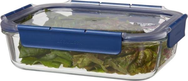 Locknlock Top Class Fırın & Saklama Kabı Dörtgen Kilitli 1.6 Lt Mavi - Image 1