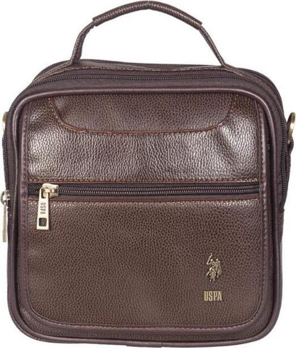 U.S. Polo Assn. PLEVR6760 El Çantası Kahve Orta Boy - Image 1