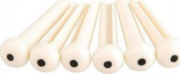 Alice A021-IVY Akustik Gitar Pim Seti (6lı) - Krem - Image 1