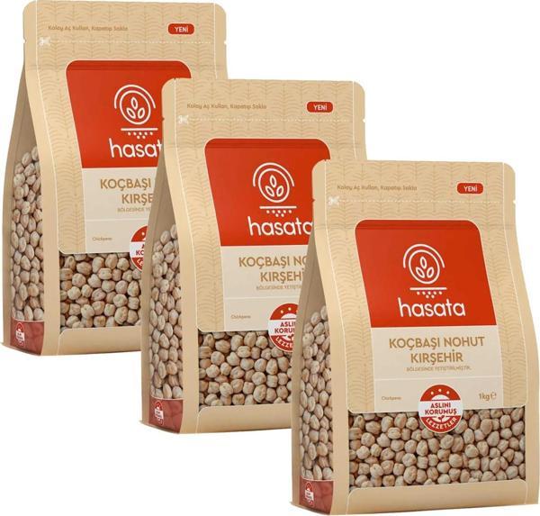 Hasata Koçbaşı Nohut Kırşehir 1 kg x 3 Adet - Image 1