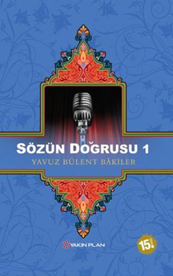 Sözün Doğrusu 1 - Yakın Plan Yayınları - Image 1