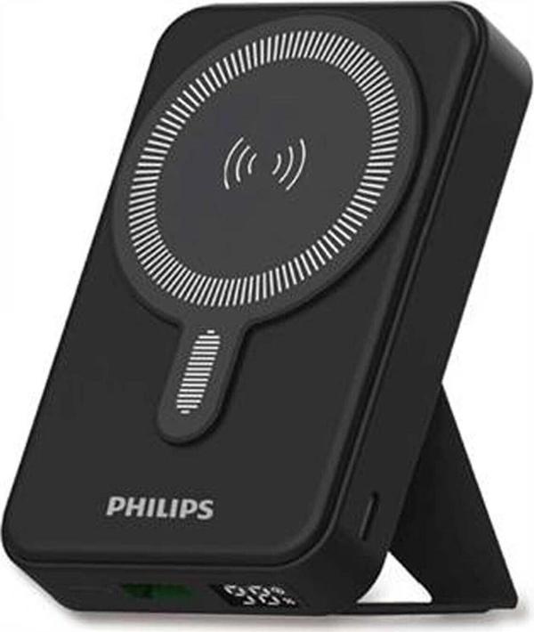 Philips DLP9859 10.000 mAh Powerbank Magsafe Siyah - Image 1