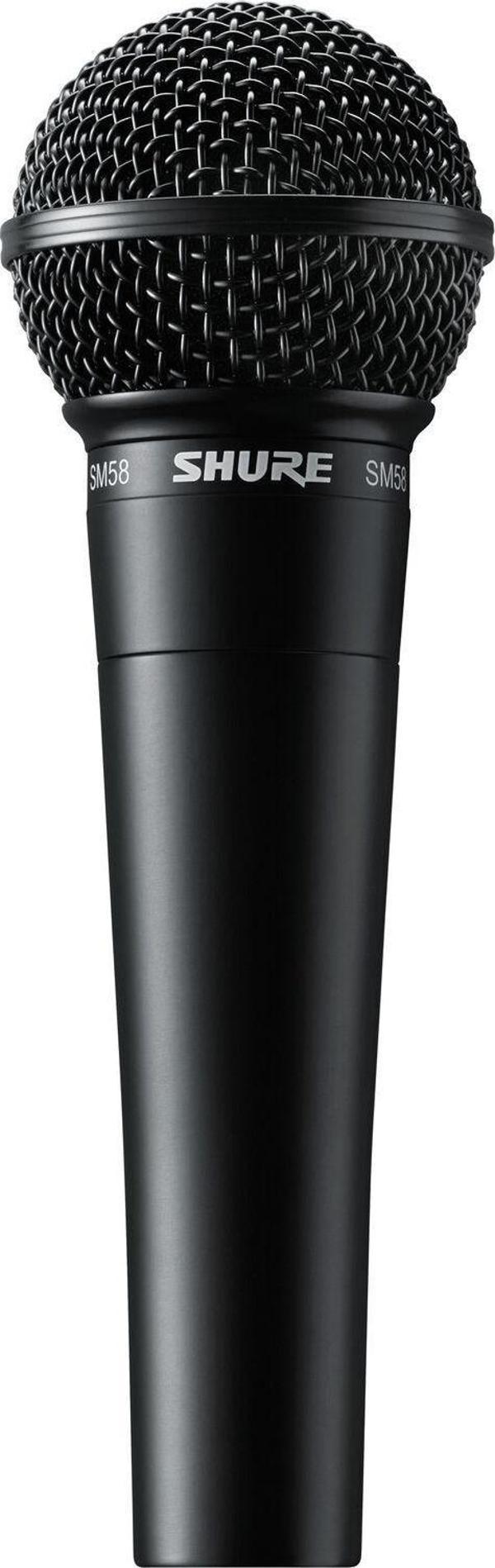 Shure Sm58-BLK El Tipi Vokal Sahne Mikrofonu TR Garantili - Image 1