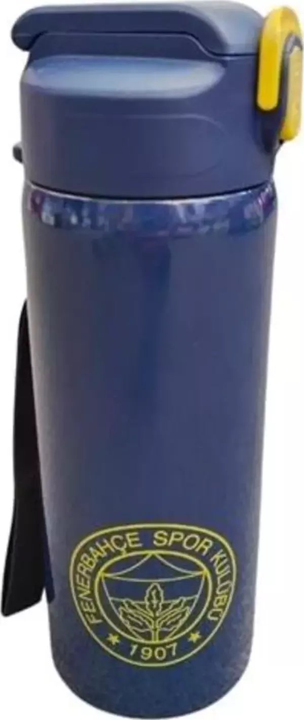 Fenerbahçe Lisanslı 500ml Pipetli Çelik Matara / 24764 - Image 1