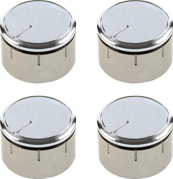 Arçelik OCD614EM1S,OCD614EM1G,OCL614EM1S ile Uyumlu Fırın Düğme Takımı Uzun Adaptör 4 Adet - Image 1