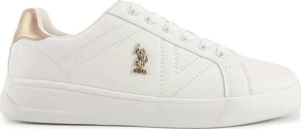 U.S. Polo Assn. Exxy 4PR 101887273 Beyaz Kadın Günlük Spor Ayakkabı - Image 1