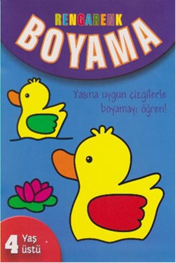 Rengarenk Boyama - 4 Yaş Üstü - Parıltı Yayınları - Image 1