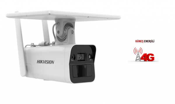 HIKVISION DS-2XS2T41G1-ID/4G, 4Mpix,  4mm,   30Mt Gece Görüşü, Dahili Mikrofon, 4G, Solar  IP Kamera - Image 1