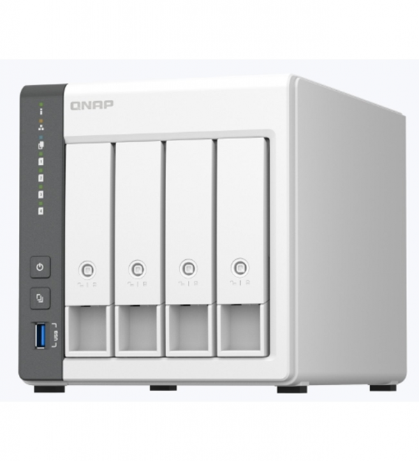 QNAP TurboNAS TS-433 4Gb Ram 4xYuvalı Tower NAS  - Image 1