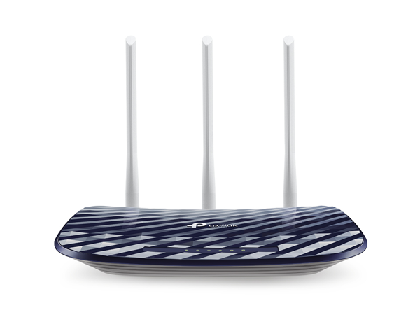 TP-LINK ARCHER C20, AC750, 4Port, 300-433Mbps, Dual Band WiFi, Masaüstü, Megabit, Router, Access Point, Range Extender - Image 1
