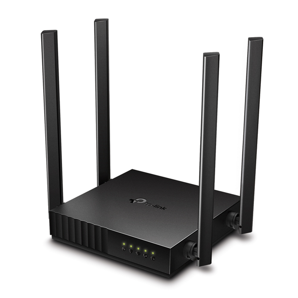 TP-LINK ARCHER C54, AC1200, 4Port, 300-867Mbps, Dual Band WiFi, Masaüstü, Megabit, Router, Access Point, Range Extender - Image 1