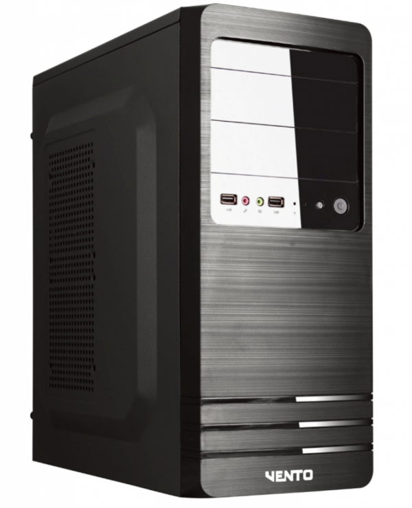 VENTO VS114F Mid Tower, Peak 350W Siyah, ATX Kurumsal KASA - Image 1