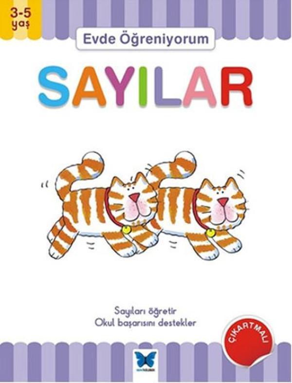 Evde Öğreniyorum - Sayılar - Mavi Kelebek - Image 1
