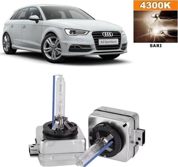 Audi A3 2012-2016 D3S / D3R 4300K Sarı HID Xenon Ampul 2 Adet - Image 1
