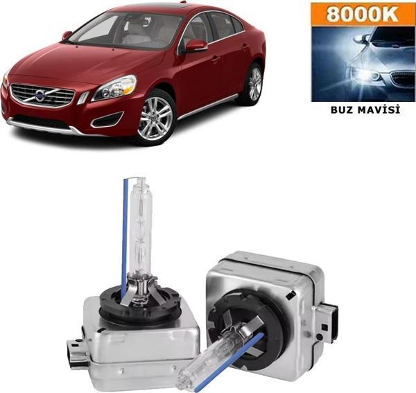 Volvo s60 2010-2018 D3S / D3R 8000K Buz MavisiHID Xenon Ampul 2 Adet - Image 1