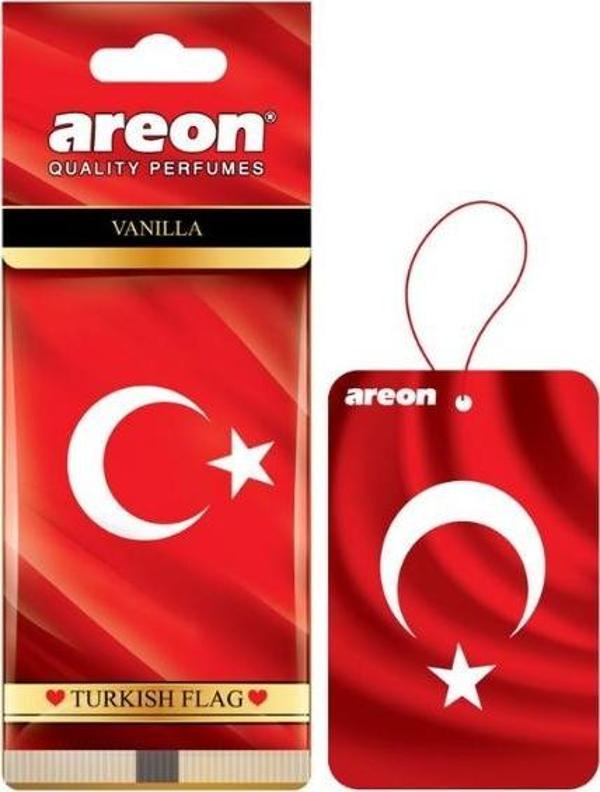 X Serisi TÜRK BAYRAĞI VANILLA Oto Araç Kokusu - Image 1