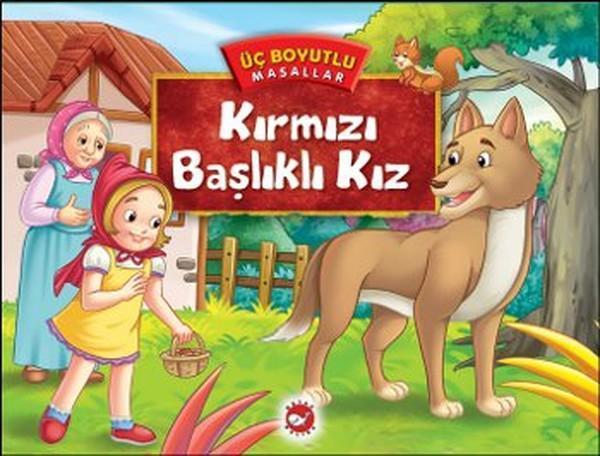 Üç Boyutlu Masallar - Kırmızı Başlıklı Kız - Beyaz Balina Yayınları - Image 1