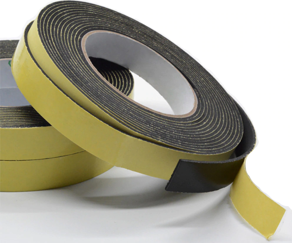 Contacall Kapı Pencere İzolasyon Bandı Yapışkan Sünger 2 mm Kalınlık 45 mm Genişlik 10 Metre Uzunluk / EPDM-2*45 - Image 1