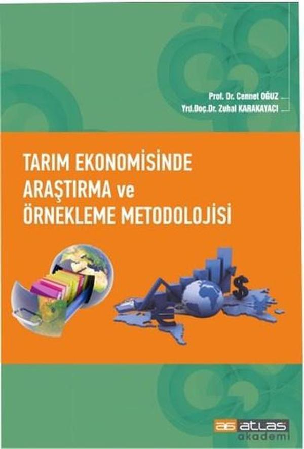 Tarım Ekonomisinde Araştırma ve Örnekleme Metodolojisi - Atlas Akademi Yayınları - Image 1