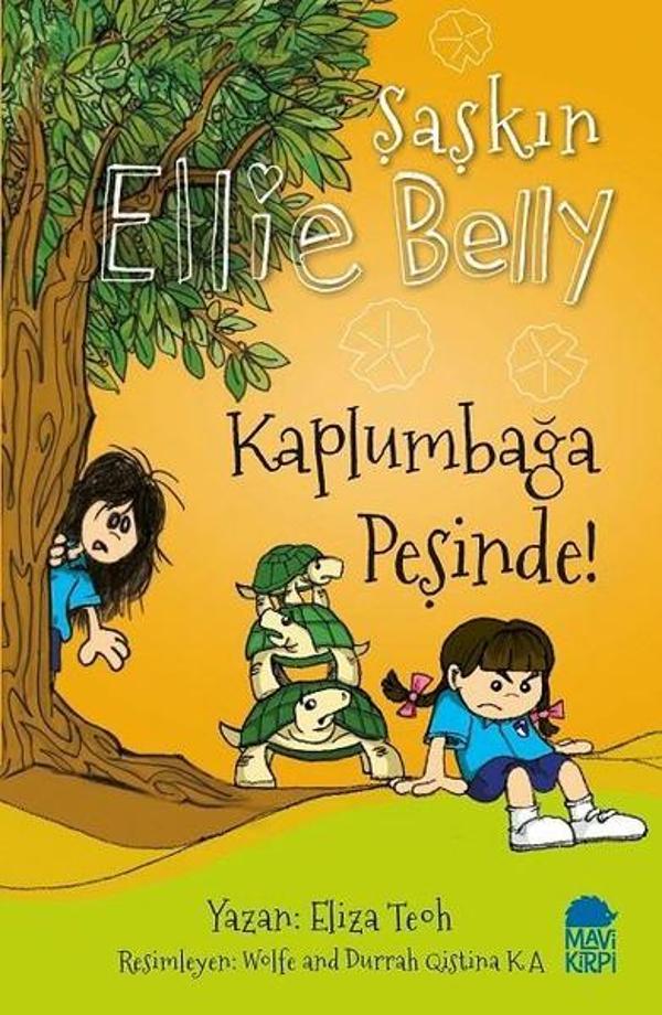 Kaplumbağa Peşinde-Şaşkın Ellie Belly - Mavi Kirpi - Image 1