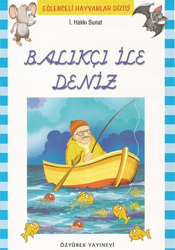 Eğlenceli Hayvanlar Balıkçı ile Deniz - 10 Kitap Takım - Özyürek Yayınevi - Image 1