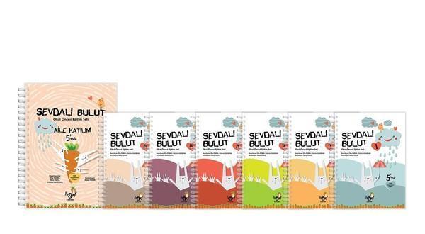 Sevdalı Bulut-Okul Öncesi Eğitim Seti-7 Kitap Takım - Harf Yayınları - Image 1