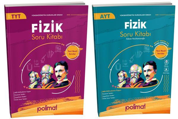 Polimat 2025 Tyt Ayt Fizik Soru Kitabı Seti 2 Kitap - Polimat Yayınları - Image 1
