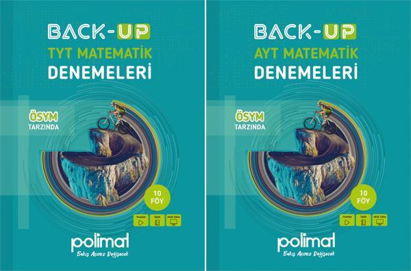 Polimat 2025 Tyt Ayt Matematik Back-Up Denemeleri Seti 2 Kitap - Polimat Yayınları - Image 1