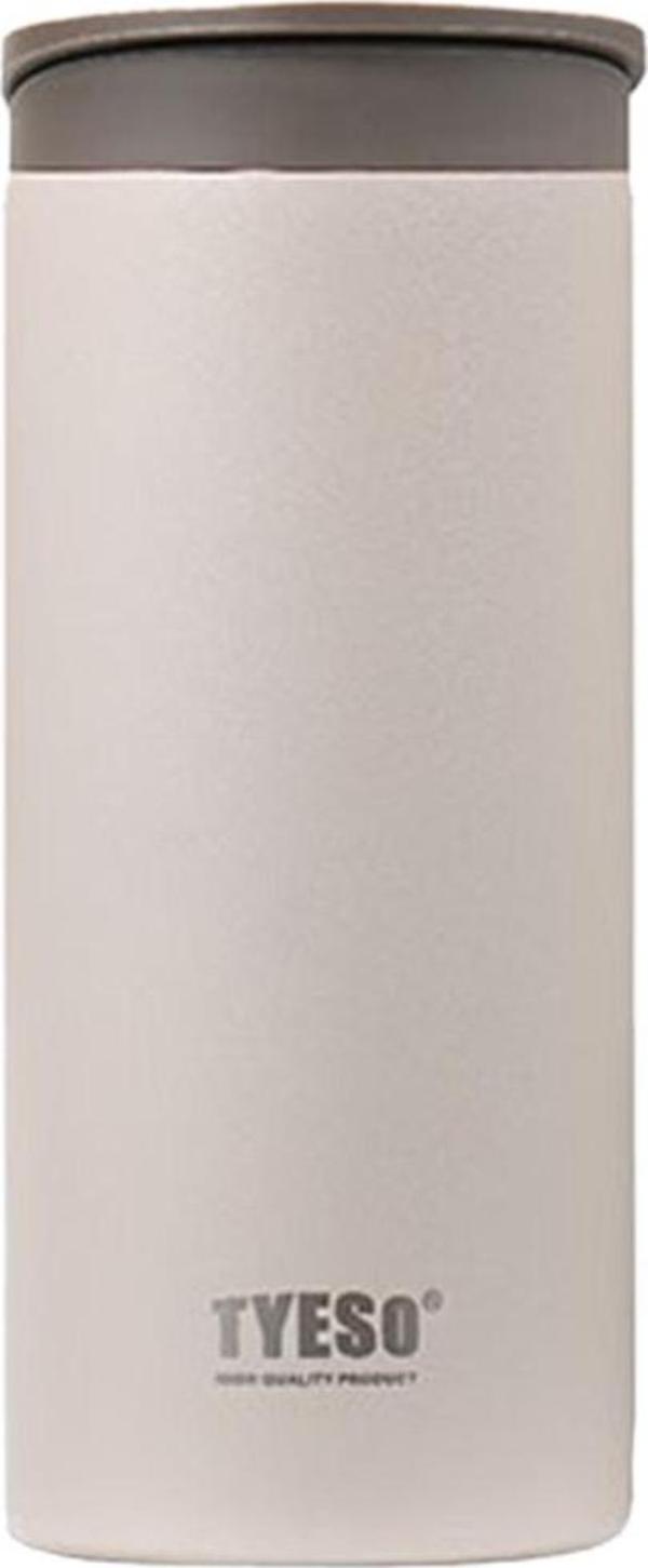 Tyeso Flat Termos Vakumlu Paslanmaz Çelik Taşıma Saplı 360ML - Image 1