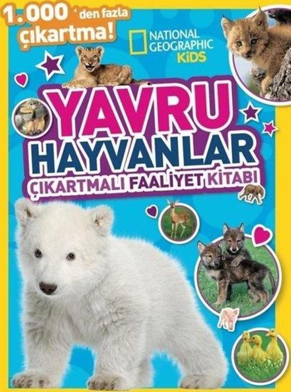 National Geographic Kids - Yavru Hayvanlar Çıkartmalı Faaliyet Kitabı - Beta Kids - Image 1