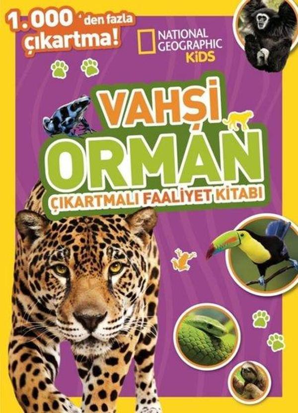 National Geographic Kids - Vahşi Orman Çıkartmalı Faaliyet Kitabı - Beta Kids - Image 1