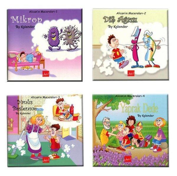 Alican'ın Maceraları Seti - 4 Kitap Takım - Atakar Yayıncılık - Image 1