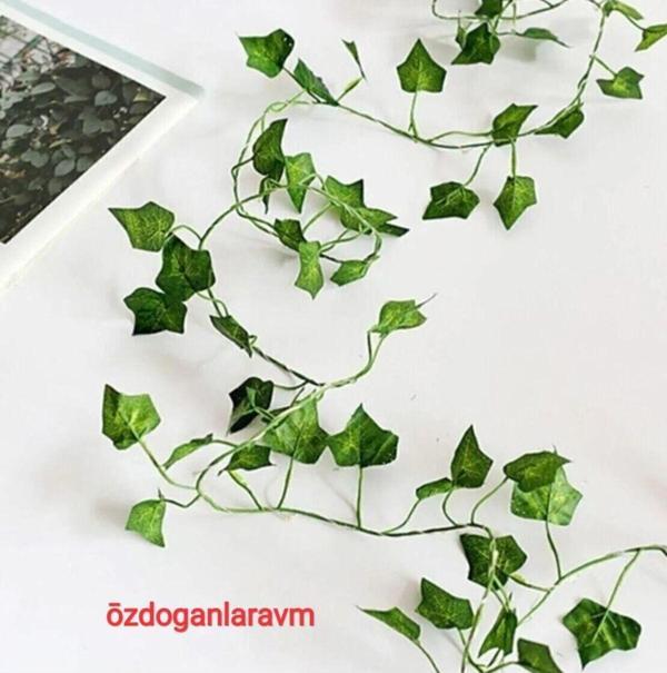 Dogant 3m Yapay Çiçek Yapraklı Zincir Sarmaşık 2 Adet - Image 1