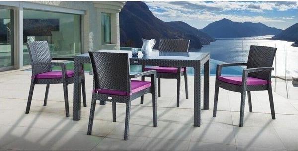 ADA 70x120 Camlı Balkon Takımı 4 Koltuk - Mınder - Image 1