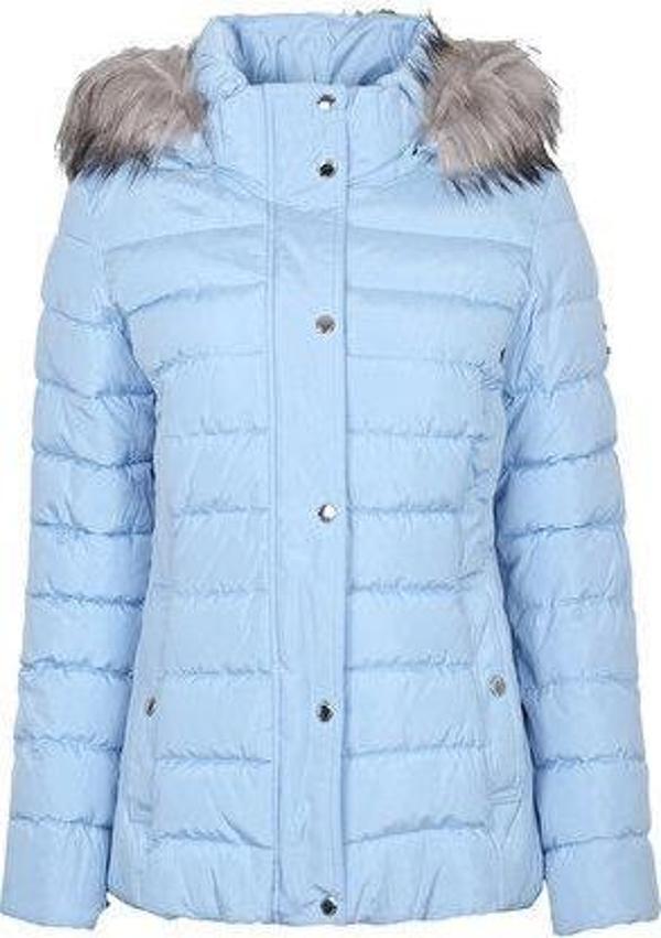 Tommy Hilfiger Kadın Mont Mavi - Image 1