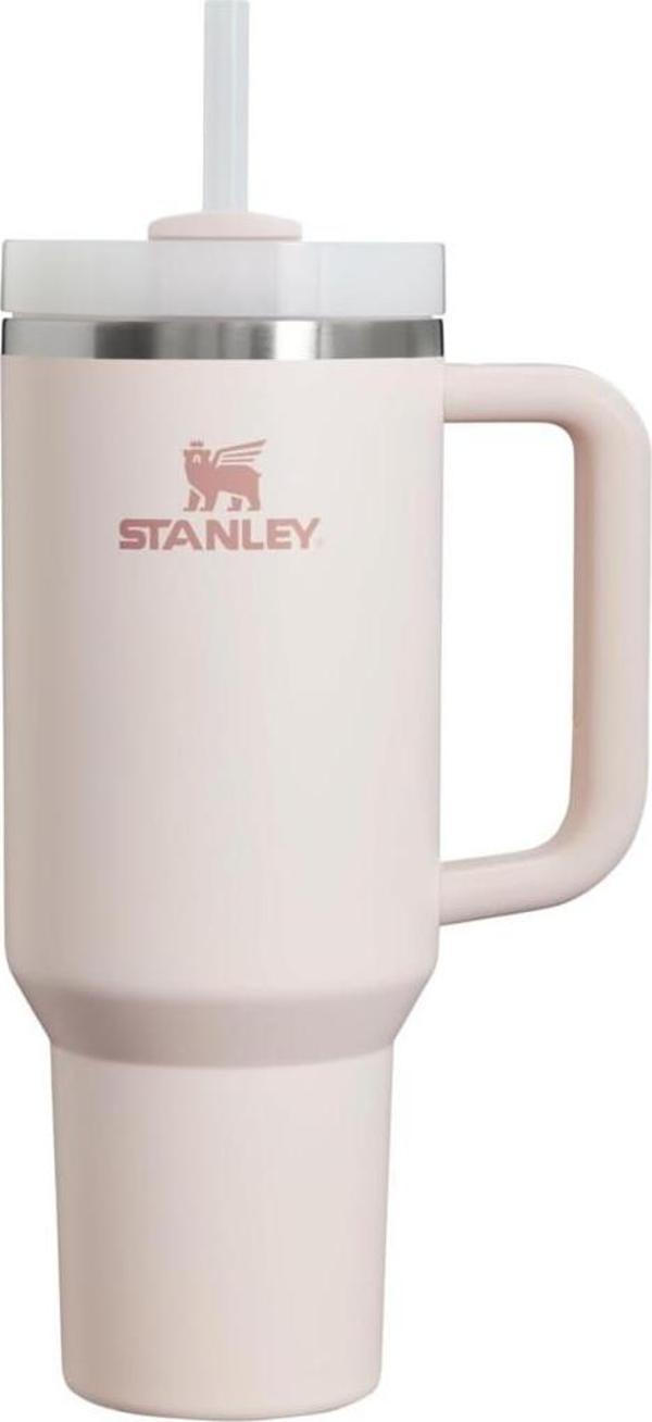 Stanley Quencher H2.0 FlowState Paslanmaz Çelik Vakum Yalıtımlı Bardak 40 oz 1,18 Lt Rose Quartz 2.0 - Image 1
